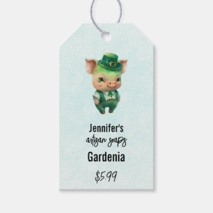 Etiqueta Para Presente Porco de Fairytala Verde em Rico