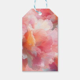 Etiqueta Para Presente Prato de Papel Floral