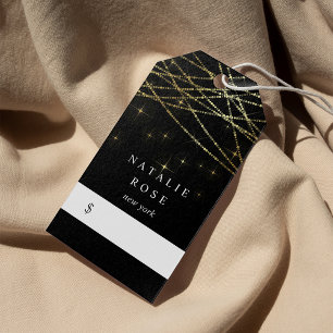 Etiqueta Para Presente Preços dourados da festão