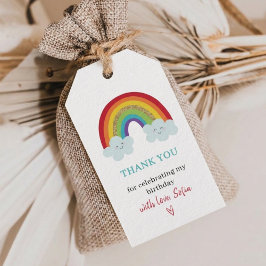 Etiqueta Para Presente Presente de Agradecimento para Festa de Aniversári