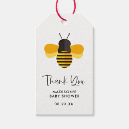 Etiqueta Para Presente Presente de Chá de Bebê Little Honey Bee Obrigado