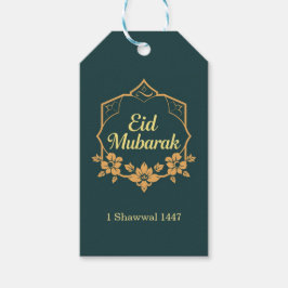 Etiqueta Para Presente Presente Elegante Minimalista Eid Mubarak
