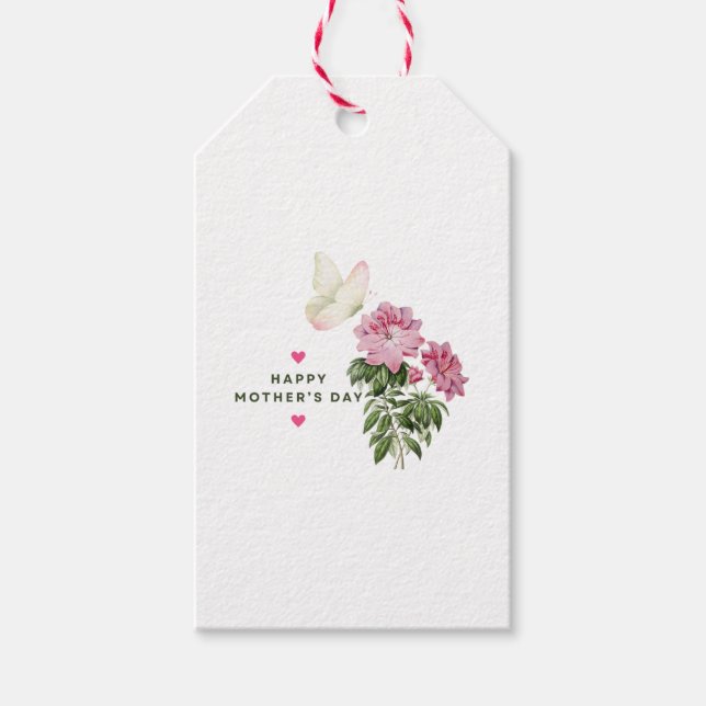 ETIQUETA PARA PRESENTE PRESENTE ESPECIAL DIA DAS MÃES (Frente)
