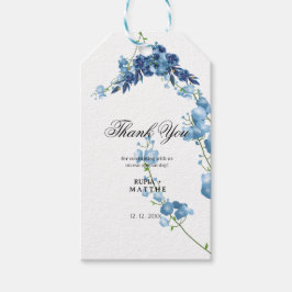 Etiqueta Para Presente Presente Minimalista e Elegante de Agradecimento