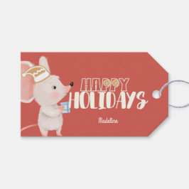 Etiqueta Para Presente presente no feriado do rato