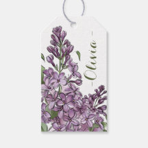 Presente Personalizado de Arte de Linha Floral Lil
