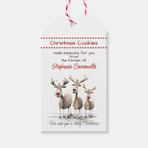 Etiqueta Para Presente Presentes da Cozinha Deery Natal
