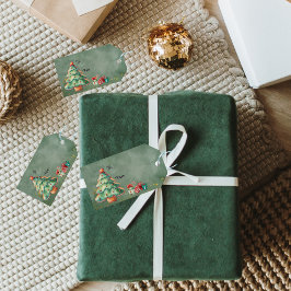 Etiqueta Para Presente Presentes de Árvore de Natal Mágica