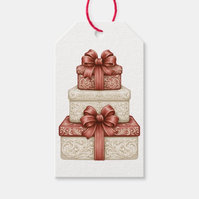Etiqueta Para Presente Presentes de Natal (Frente)