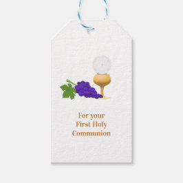 Etiqueta Para Presente Primeira Comunhão Santa