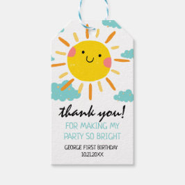 Etiqueta Para Presente Primeira viagem em torno do primeiro aniversario d