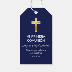 Etiqueta Para Presente Primera Comunidad Favorece e Oferece Primeira Comu