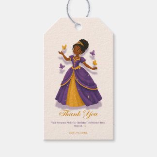 Etiqueta Para Presente Princess Birthday Favor Tag