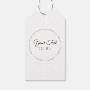 Etiqueta Para Presente Produto Artesanal Vintage Simples Moderno Papel Kr