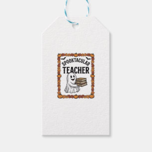 Etiqueta Para Presente Professor de Halloween Espetacular Fantasmagórico