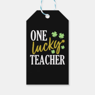 Etiqueta Para Presente Professor Feliz de rua Patrick Day