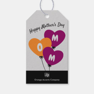 Etiqueta Para Presente Promocional Feliz Dia das Mães Conexão Social