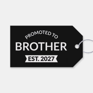 Etiqueta Para Presente Promovido a Irmão Est 2027 Big Brother II
