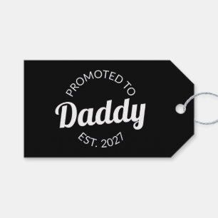 Etiqueta Para Presente Promovido a Papai Est 2027 Novo Papai Chá de Bebê