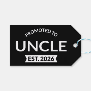 Etiqueta Para Presente Promovido Ao Tio Est. 2026 II