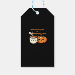 Etiqueta Para Presente Pumpkin Spice e Tudo Muito Bom - outono