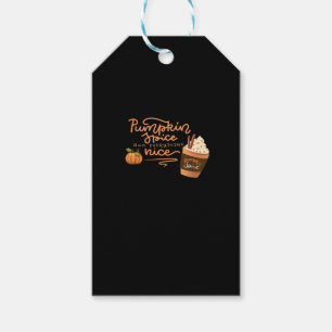 Etiqueta Para Presente Pumpkin Spice E Tudo O Que É Bonito É Arte Com Pl
