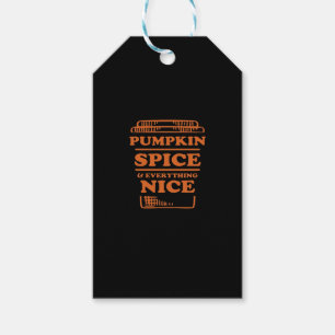 Etiqueta Para Presente Pumpkin Spice E Tudo O Que É Legal, Autumn Fall De