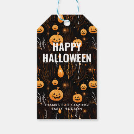 Etiqueta Para Presente Pumpkin Spookie Halloween