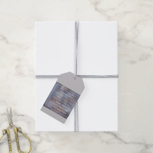 Etiqueta Para Presente Purim Hebraico Livro de Bíblias de Esther Quote J