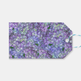 Etiqueta Para Presente Purple hydrangea flowers