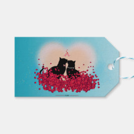 Etiqueta Para Presente Purr Love - Kiss Gift Bag