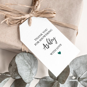 Etiqueta Para Presente Qualquer Cor Obrigado por mostrá-la com amor