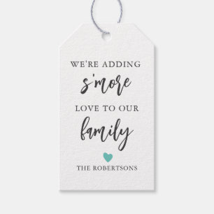 Etiqueta Para Presente Qualquer cor que estamos adicionando S'more Love à