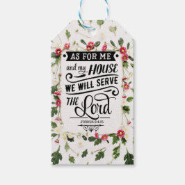 Etiqueta Para Presente Quanto A Mim E À Minha Casa