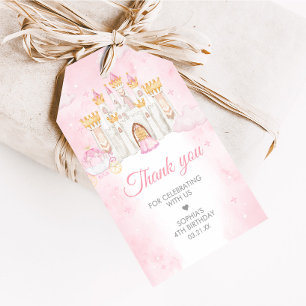 Etiqueta Para Presente Quatro vezes uma Princesa Festa de aniversário Fav