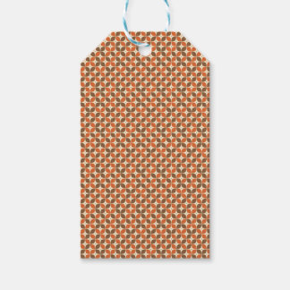 Etiqueta Para Presente Quente Retro Boomerang Atômico de Meados do Século
