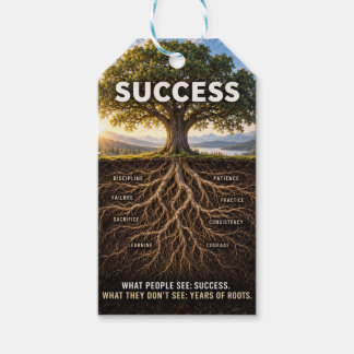 Etiqueta Para Presente Raízes do Sucesso