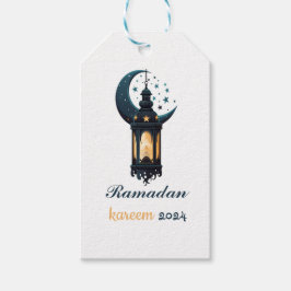 Etiqueta Para Presente Ramadan Kareem Mubarak Lantern ramadan 2024