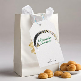 Etiqueta Para Presente Ramadan Kareem theme gift Sticker for celebration