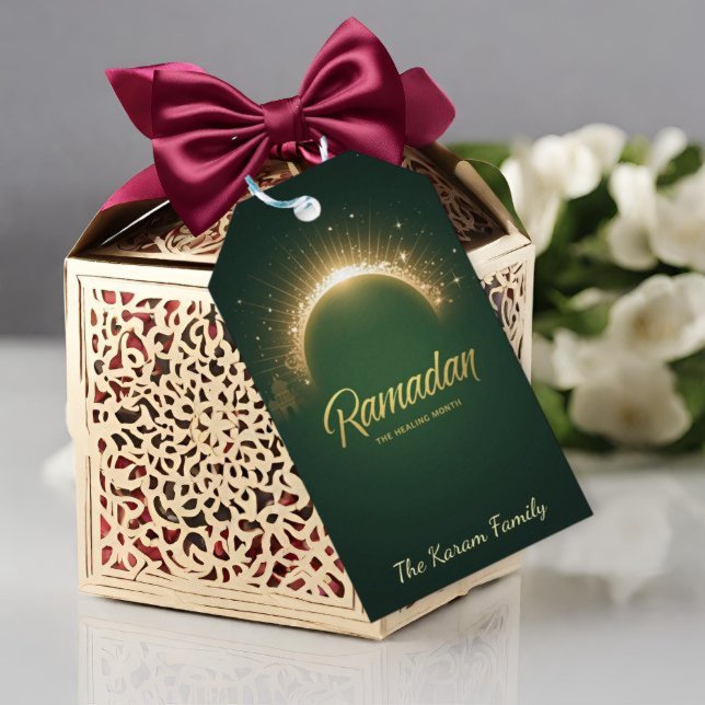 Etiqueta Para Presente Ramdan Kareem Holiday  Card (Criador carregado)