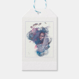 Etiqueta Para Presente Rapariga da África