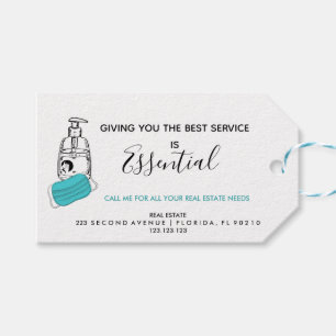 Etiqueta Para Presente Real Estate Agent POP por