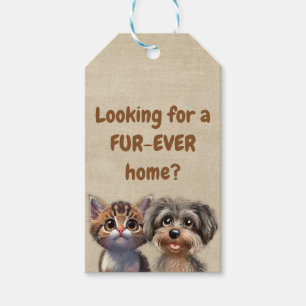 Etiqueta Para Presente Realizador de Pop por Pet Puppy Kitten