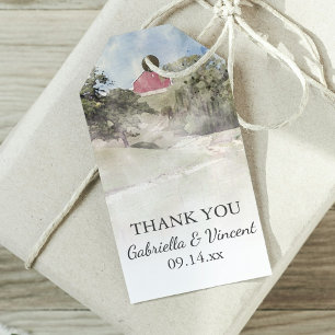 Etiqueta Para Presente Red Barn on Hill Country Fazenda Casamento Favorit