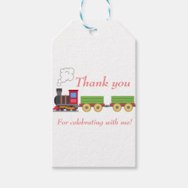 Etiqueta Para Presente Red Toy Boys obrigado de aniversário