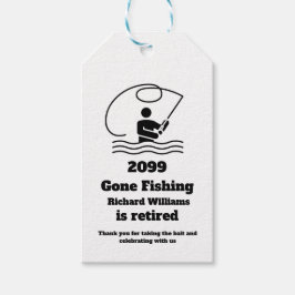 Etiqueta Para Presente Reforma do pescador em regime de pesca