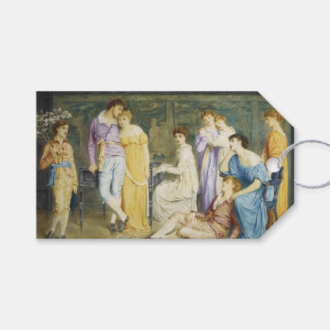 Etiqueta Para Presente Reproduzindo um Prelúdio por Bach (Frente (horizontal))