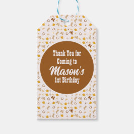 Etiqueta Para Presente Retro Rodeo Cowgirl Cowboy Bohemian Aniversário