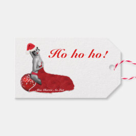 Etiqueta Para Presente Retrô Sexy Pinup Rapariga Arte Presente Dags Ho!