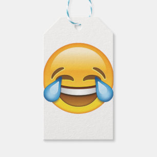 Etiqueta Para Presente Rindo de Lágrimas de Choro de Joy emoji